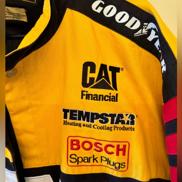 Vintage Ward Burton Bill Davis Racing NASCAR Jacket - Picture 8 of 8